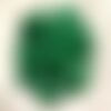 1pc - perle de pierre - jade verte ovale 25x18mm   4558550002037