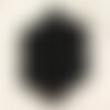 4pc - perles de pierre - obsidienne noire et fumée boules 12mm   4558550039002