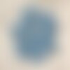 10pc - perles de pierre - jade boules facettées 10mm bleu ciel - 4558550006356