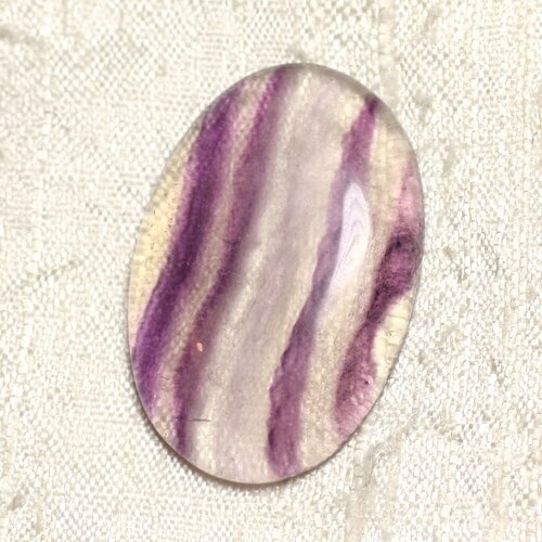 Cabochon de pierre - fluorite ovale 37x25mm n5 -  4558550079961