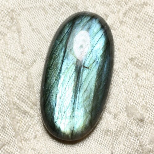 Cabochon de pierre - labradorite ovale 42x22mm n23 -  4558550080714