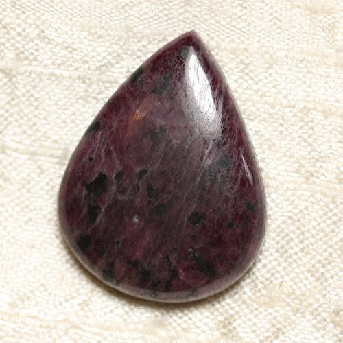 Cabochon de pierre - rubis zoïsite goutte 31x24mm n4 -  4558550081148