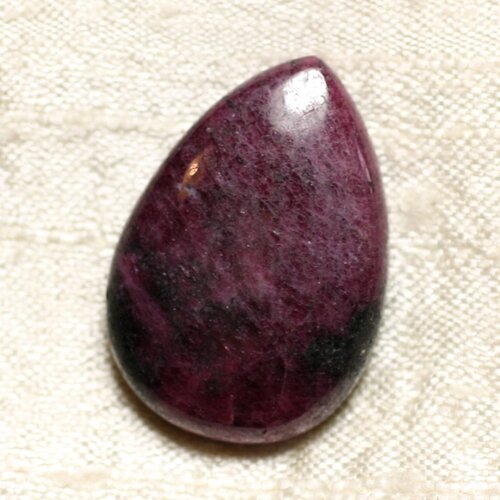 Cabochon de pierre - rubis zoïsite goutte 32x22mm n3 -  4558550081131