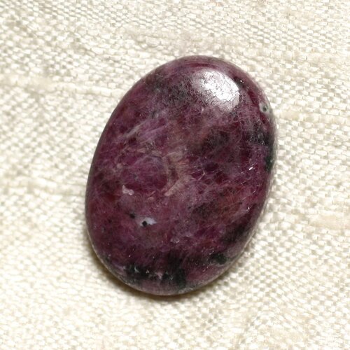 Cabochon de pierre - rubis zoïsite ovale 23x17mm n14 -  4558550081247