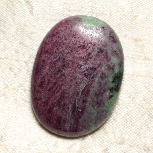 Cabochon de pierre - rubis zoïsite ovale 40x30mm n31 -  4558550081414