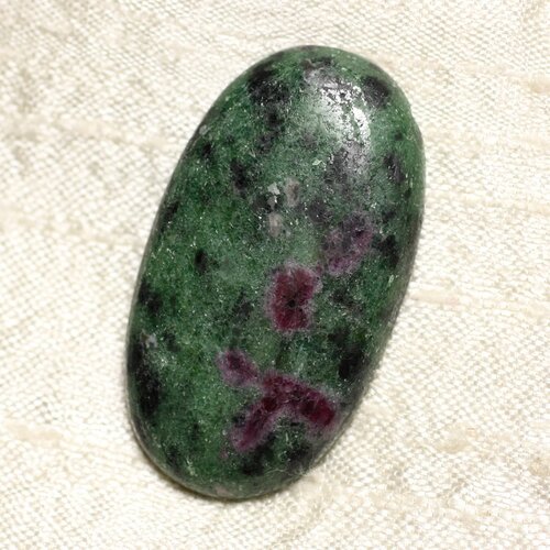Cabochon de pierre - rubis zoïsite ovale 44x25mm n27 -  4558550081377