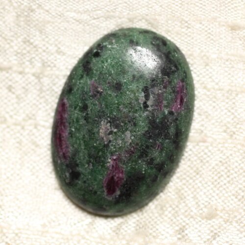 Cabochon de pierre - rubis zoïsite ovale 34x24mm n25 -  4558550081353