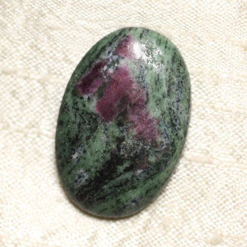 Cabochon de pierre - rubis zoïsite ovale 34x23mm n24 -  4558550081346