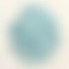 2pc - perles de pierre - jade ovales facettés 14x10mm bleu ciel -  4558550081643