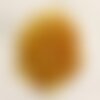 10pc - perles de pierre - jade ovales 10x8mm jaune - 4558550082091