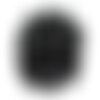 2pc - cabochon de pierre - onyx noir rond 6mm - 4558550082589