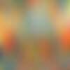 3 mètres - cordon ficelle chanvre 1.5mm multicolore - jaune orange bleu vert - 4558550083784