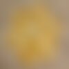 1pc - pendentif pierre semi précieuse - calcite jaune donut 20mm   4558550012470