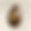 Cabochon de pierre - bronzite goutte 24mm n7 -  4558550086952
