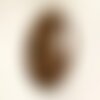 Cabochon de pierre - bronzite ovale 34mm n28 -  4558550087164