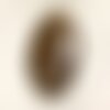 Cabochon de pierre - bronzite ovale 32mm n27 -  4558550087157