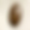 Cabochon de pierre - bronzite ovale 25mm n23 -  4558550087119