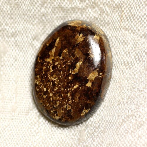 Cabochon de pierre - bronzite ovale 26mm n20 -  4558550087089