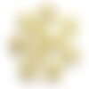 10pc - perles de pierre turquoise synthèse - papillons 20x15mm jaune -  4558550088048