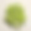 10pc - perles céramique porcelaine boules 10mm vert citron lime irisé -  4558550088703
