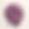 10pc - perles céramique porcelaine boules 8mm violet rose irisé -  4558550088642