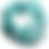40pc - perles de pierre - turquoise synthèse grosses rocailles chips 6-16mm - 4558550089243