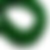 8pc - perles pierre - jade boules 12mm vert olive empire impérial - 4558550089755