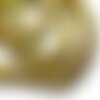 10pc - perles de pierre - jade boules 10mm vert jaune orange -  4558550089649