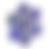 Pendentif pierre semi précieuse - lapis lazuli donut pi 20mm - 4558550092083
