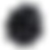 Pendentif pierre - onyx noir goutte 25mm - 4558550092236
