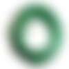 10pc - colliers tours de cou coton ciré 2mm vert empire - 4558550088574