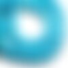 4pc - perles de pierre - jade boules 14mm bleu turquoise - 4558550093165
