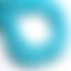 8pc - perles de pierre - jade boules 12mm bleu turquoise - 4558550093196