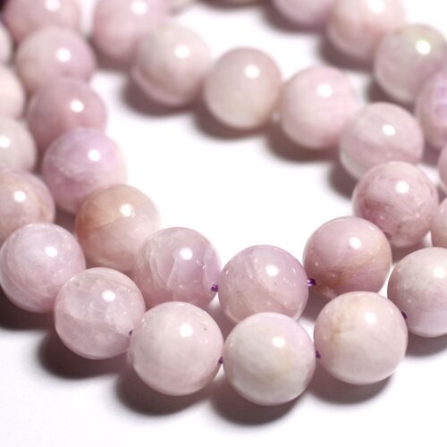 1pc - perles de pierre - kunzite boule 12mm - 4558550019417