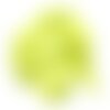 1pc - collier ruban soie teint à la main 85 x 2.5cm vert lime (ref soie162)   4558550001719