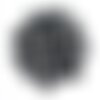 2pc - cabochons pierre - obsidienne noire rond 10mm -  8741140000049