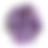 1pc - cabochon pierre - amethyste rond 10mm violet mauve -  8741140000025