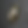 N76 - cabochon pierre - quartz rutile doré ovale 26x18mm - 8741140002869