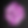 10pc - perles pendentifs breloques nacre losanges 21mm violet rose fuchsia - 8741140003538