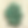 10pc - perles porcelaine céramique vert turquoise irisé boules 12mm   4558550009548