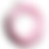 10pc - colliers tours de cou coton ciré 2mm rose clair -  4558550002198