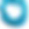 40pc - perles turquoise synthèse reconstituée boules 2mm bleu turquoise - 8741140008373