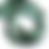 2pc - perles de pierre - turquoise afrique naturelle palets 14mm - 8741140008014