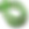 10pc - perles turquoise synthèse reconstituée gouttes 14x10mm vert - 8741140010246