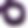 10pc - perles turquoise synthèse reconstituée gouttes 14x8mm violet - 8741140009455