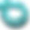 20pc - perles turquoise synthèse reconstituée cubes 8mm bleu turquoise - 8741140009189