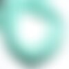 10pc - perles de pierre - jade boules 8mm vert turquoise mat givré -  8741140000995