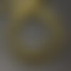20pc - perles de pierre - topaze jaune couleur citrine boules 3-4mm - 8741140011557