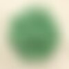 20pc - perles céramique porcelaine boules 6mm vert pomme irisé -  8741140010673