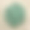 20pc - perles céramique porcelaine boules 6mm vert turquoise pastel irisé -  8741140010581